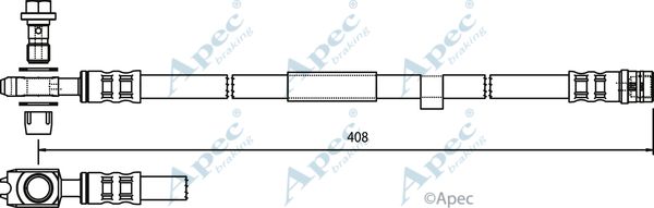 APEC BRAKING Jarruletku HOS3762